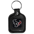 Houston Texans Square Leatherette Key Chain
